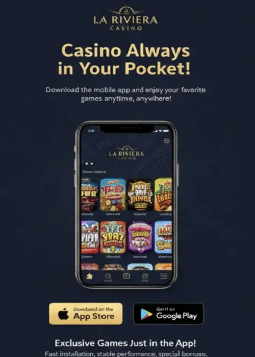 Version mobile casino plat forme Casino La Riviera